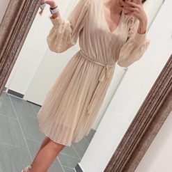 Alternative view of Lockeres Glitzerkleid