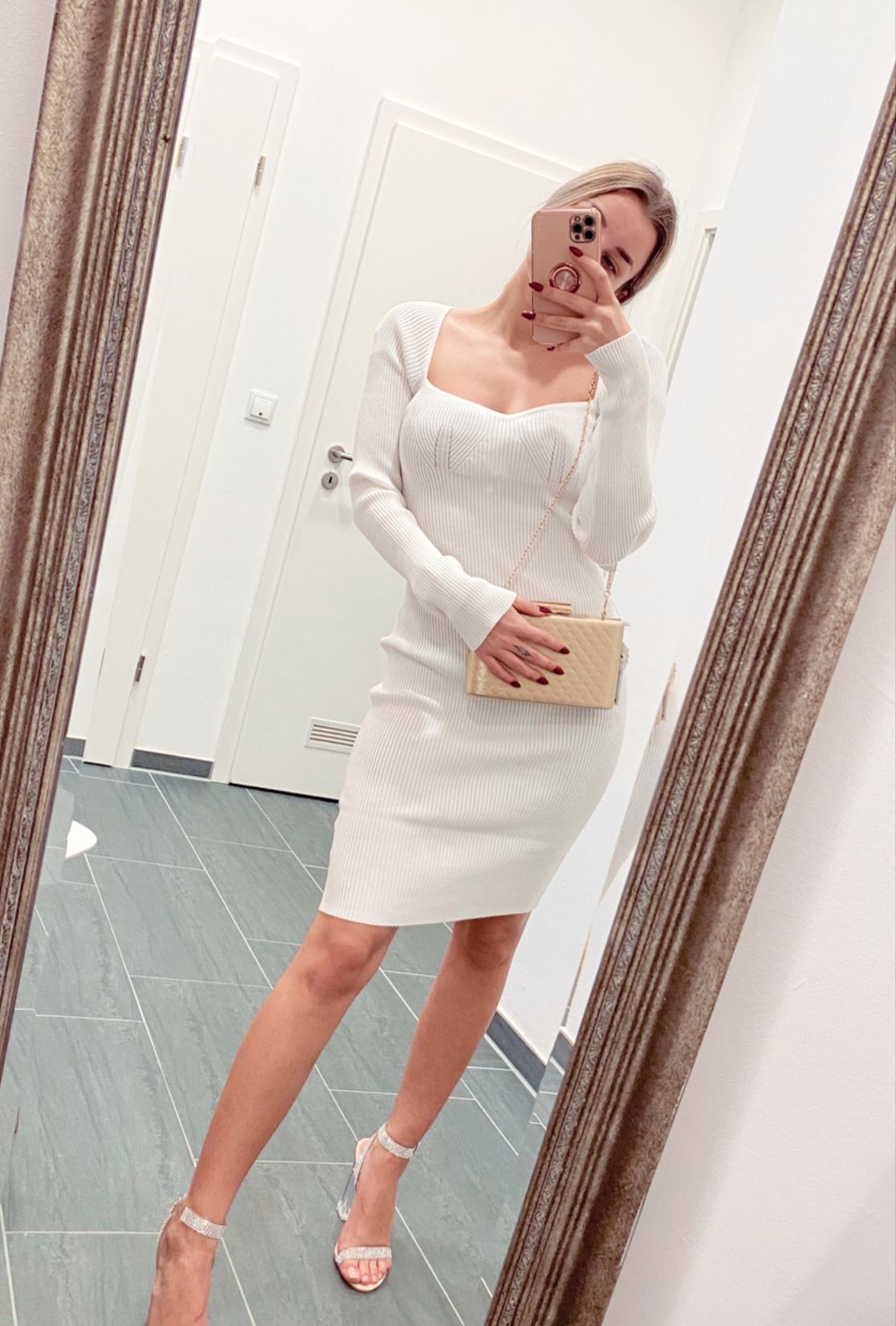 Stretch Basic Kleid