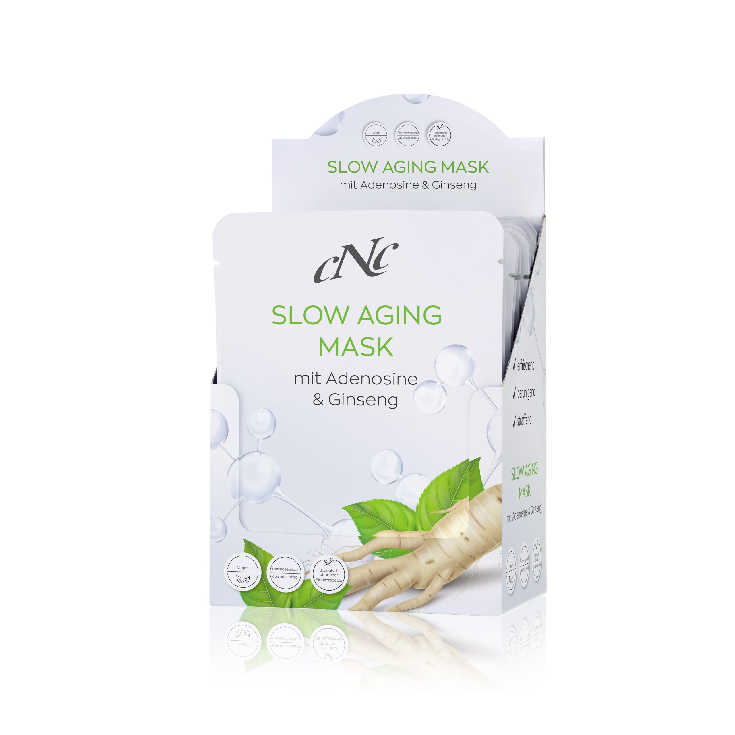 Slow Aging Mask mit Adenosine & Ginseng (1 Stk.)